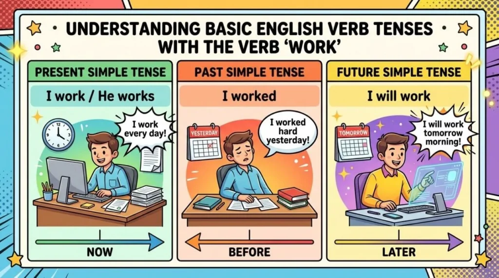 Базовые времена английского языка Present Past Future Simple