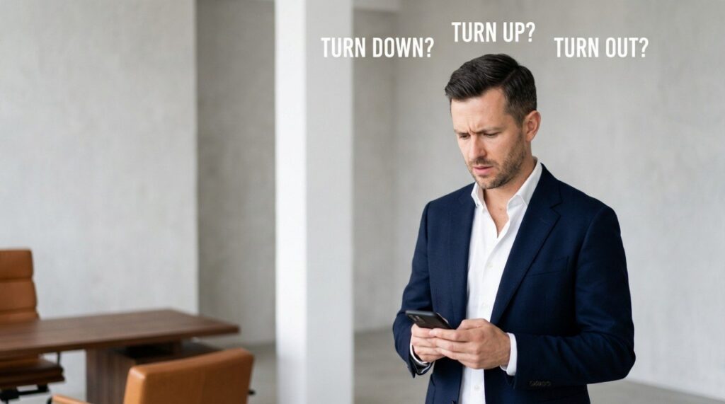 фразовые глаголы с turn в английском — значения и примеры