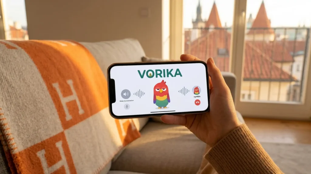 Vorika AI-тренажёр английского для эмигрантов в Европе